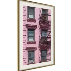 Poster 'Pink Facade'