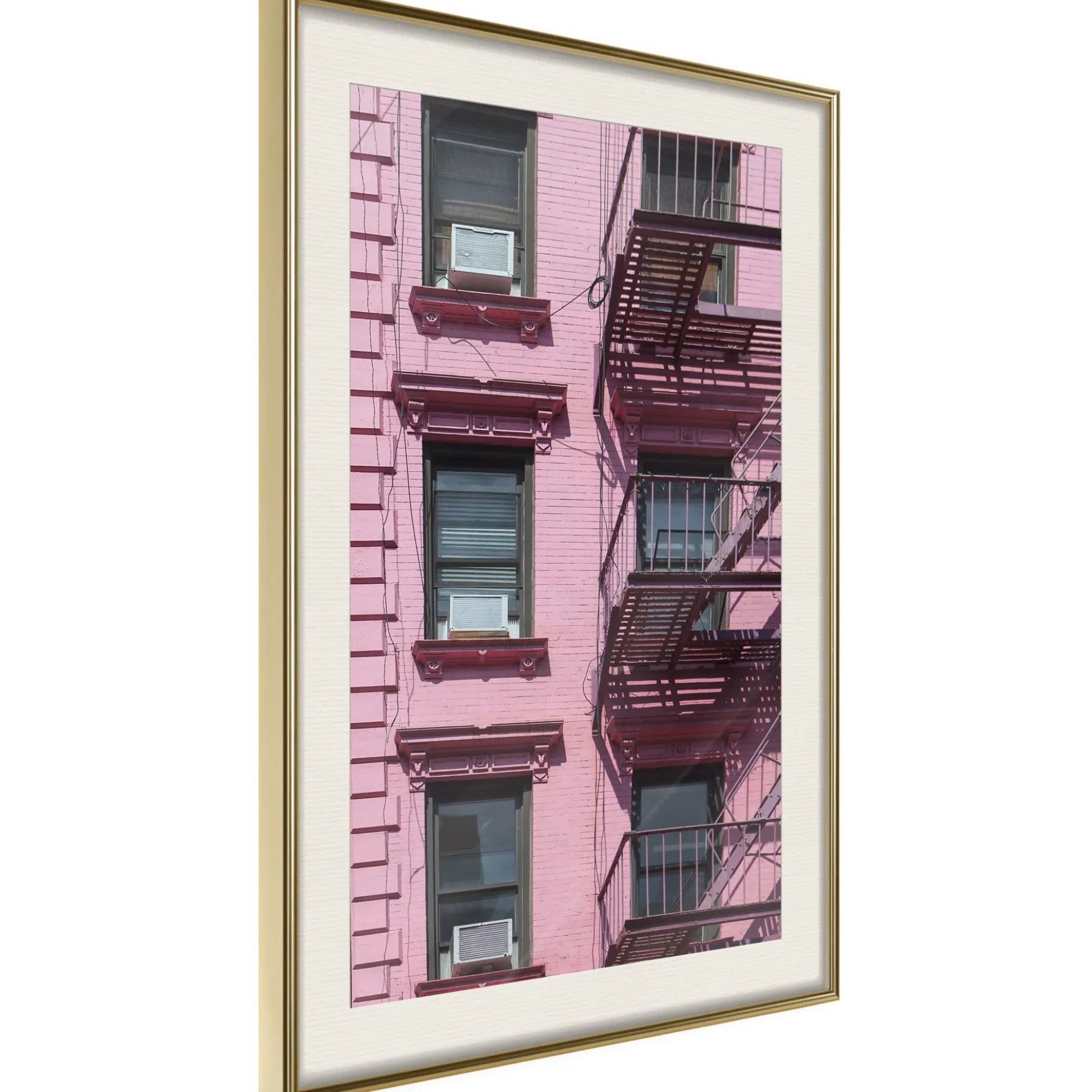 Poster 'Pink Facade'