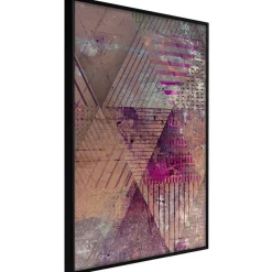 Poster 'Pink Patchwork II'