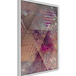 Poster 'Pink Patchwork II'