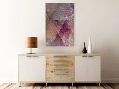Poster 'Pink Patchwork II'