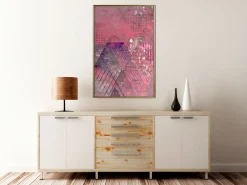 Poster 'Pink Patchwork III'