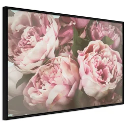 Poster 'Pink Peonies'