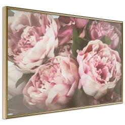 Poster 'Pink Peonies'