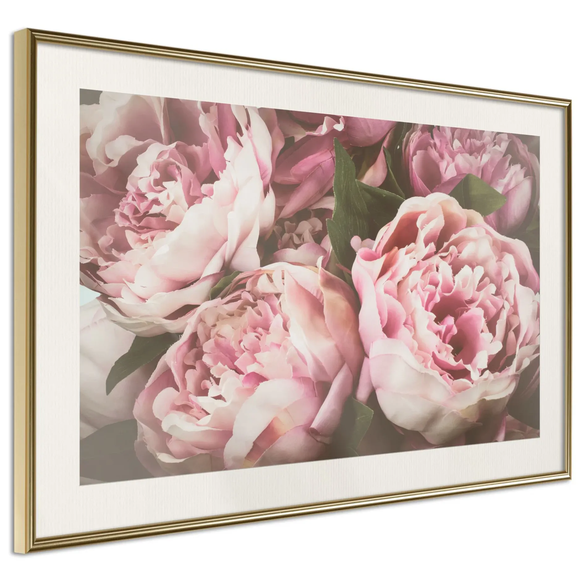 Poster 'Pink Peonies'