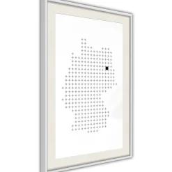 Poster 'Pixel Map of Germany'