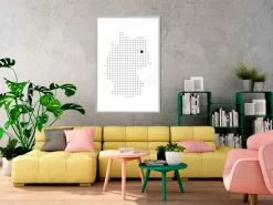 Poster 'Pixel Map of Germany'