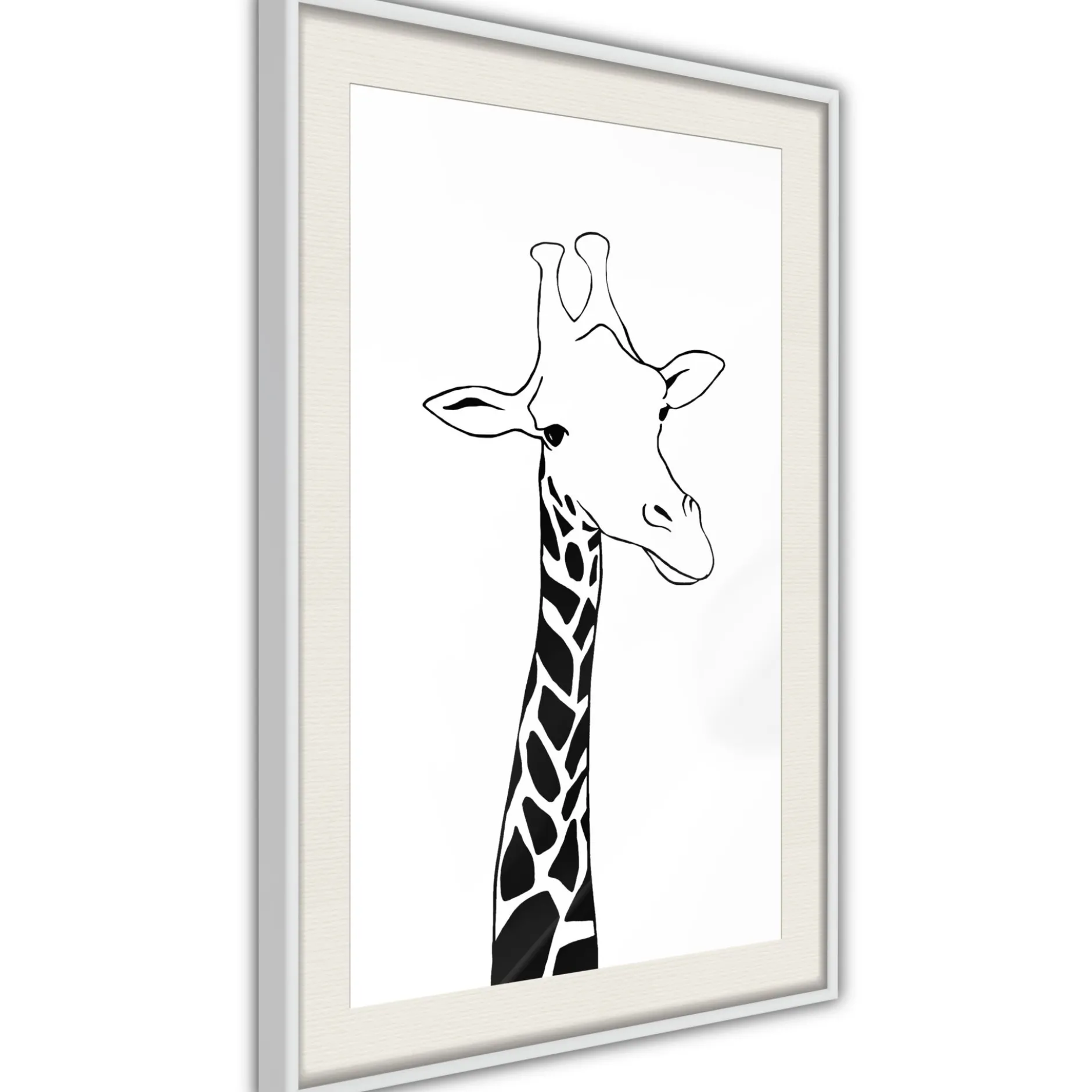 Poster 'Plaid Neck'
