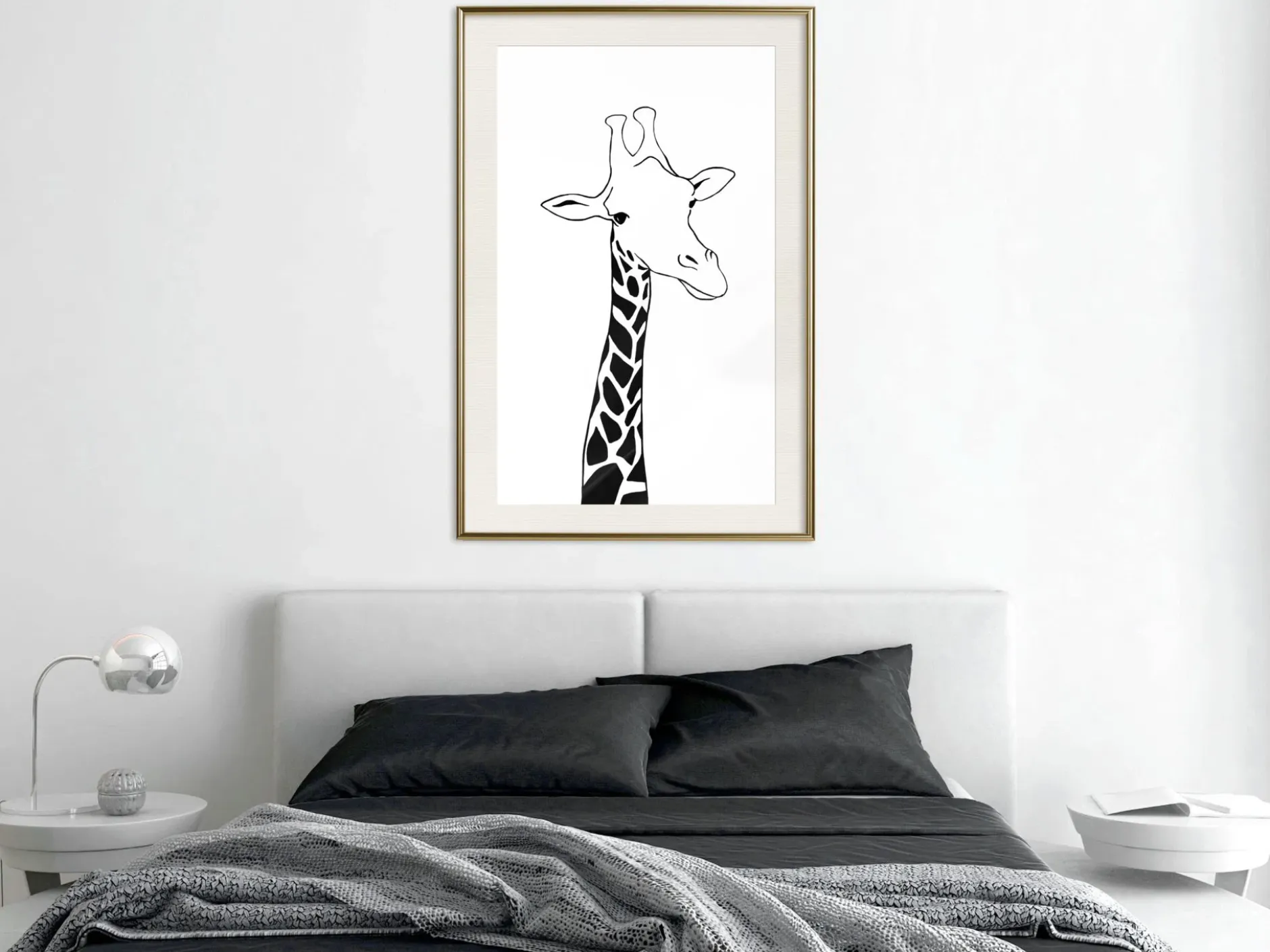 Poster 'Plaid Neck'