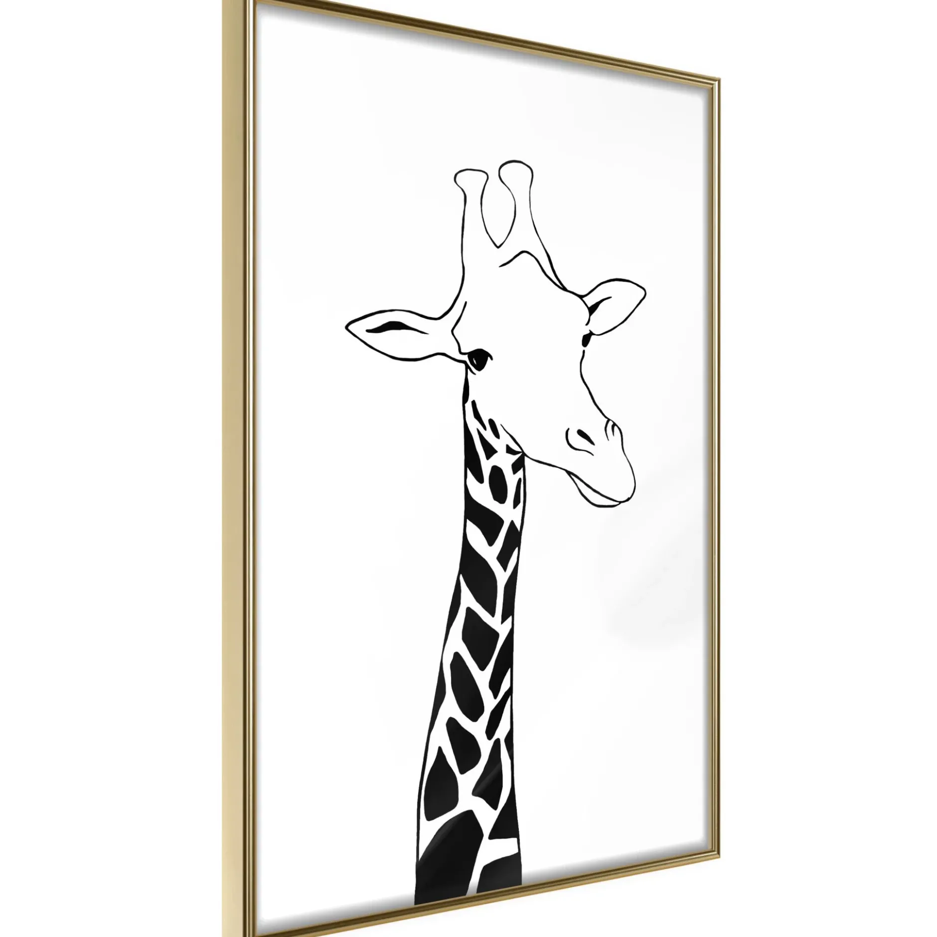 Poster 'Plaid Neck'