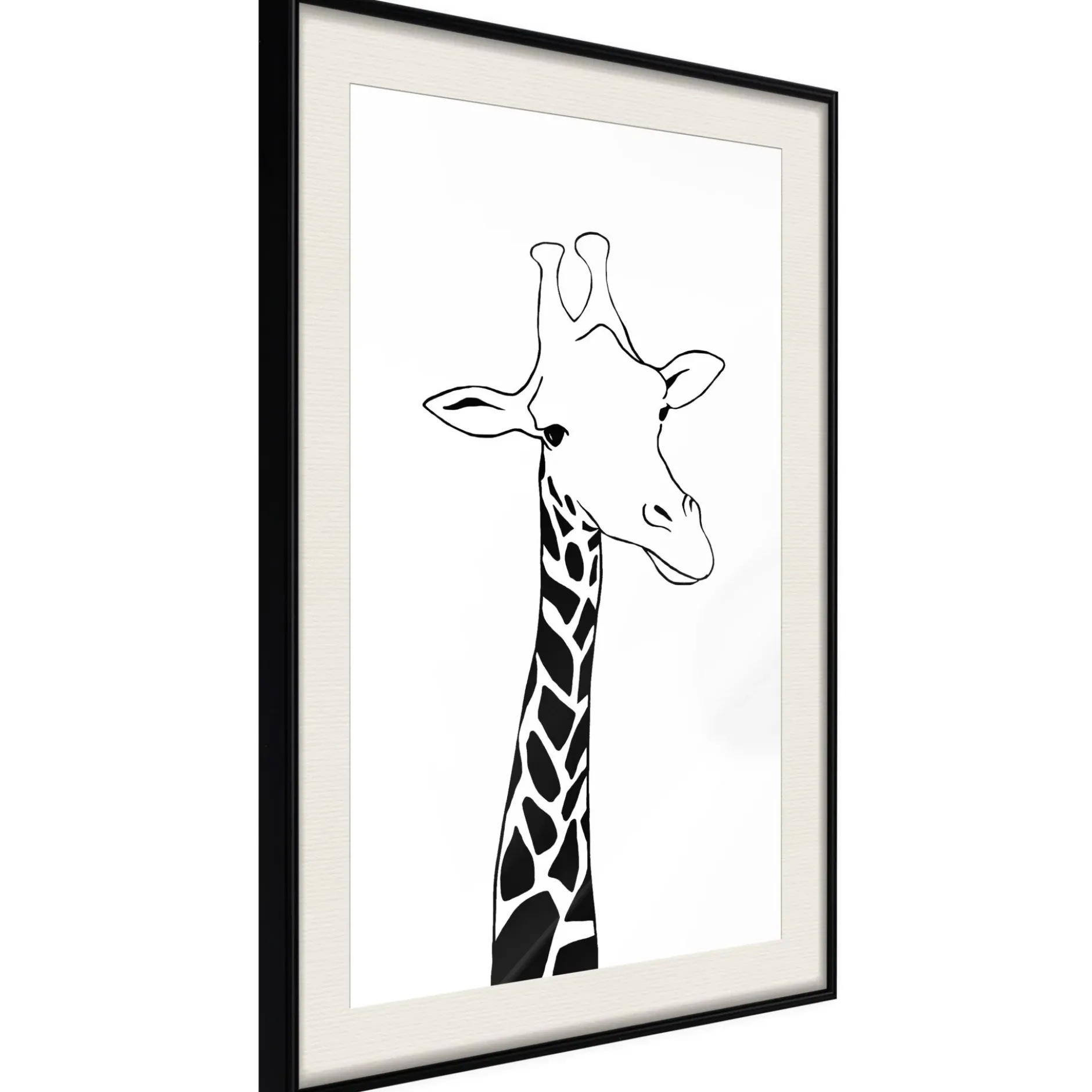 Poster 'Plaid Neck'