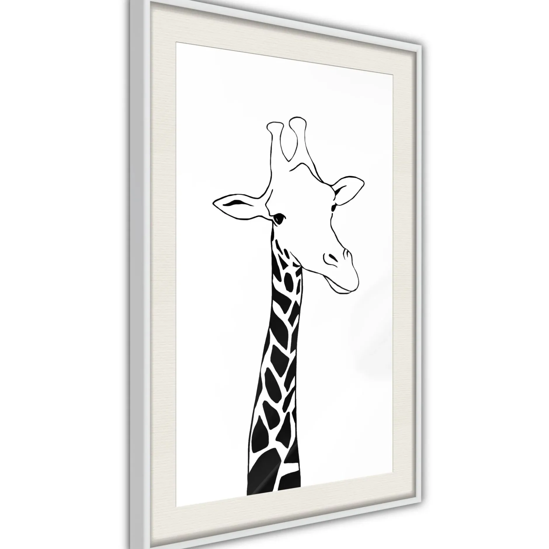 Poster 'Plaid Neck'