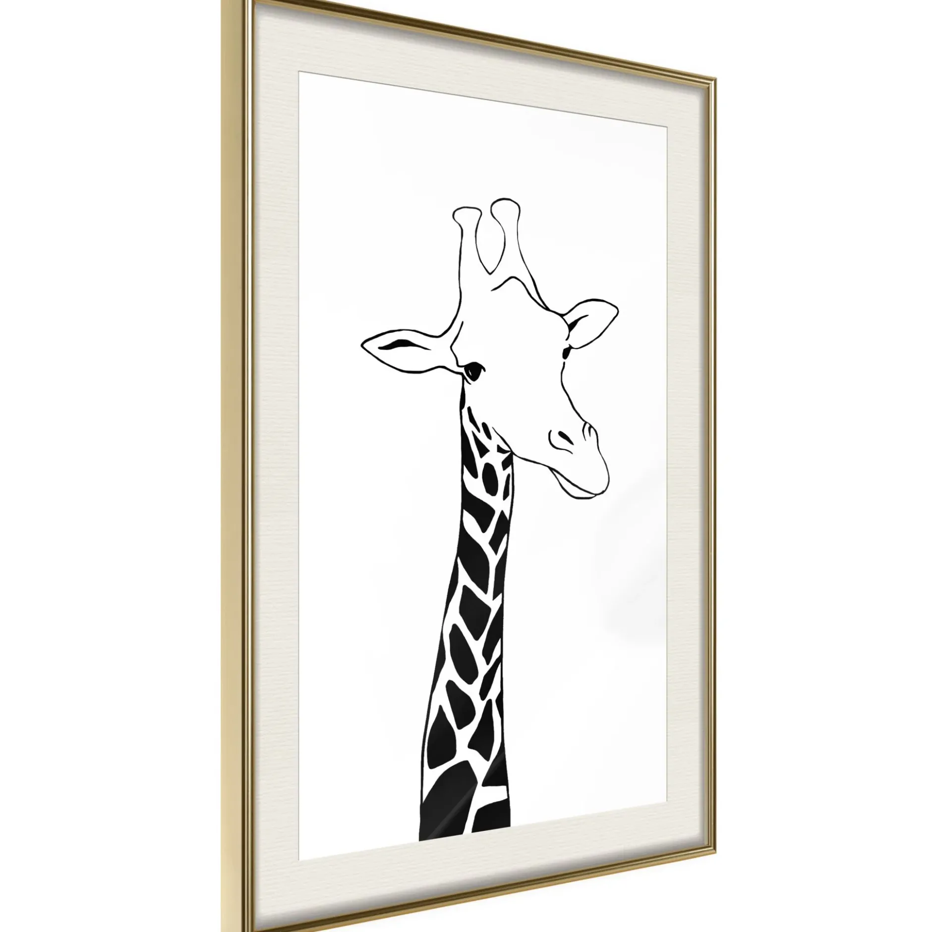 Poster 'Plaid Neck'