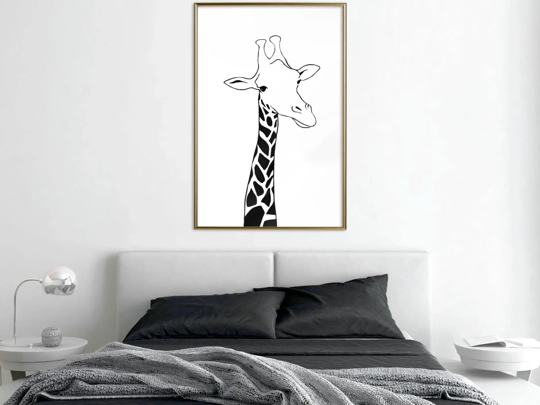 Poster 'Plaid Neck'
