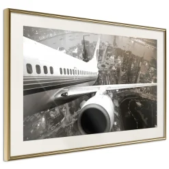 Poster 'Plane Wing'