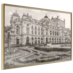 Poster 'Postcard from Cracow: Slowacki Theater'