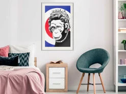 Poster 'Queen of Monkeys'