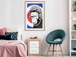 Poster 'Queen of Monkeys'
