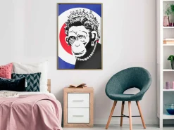 Poster 'Queen of Monkeys'