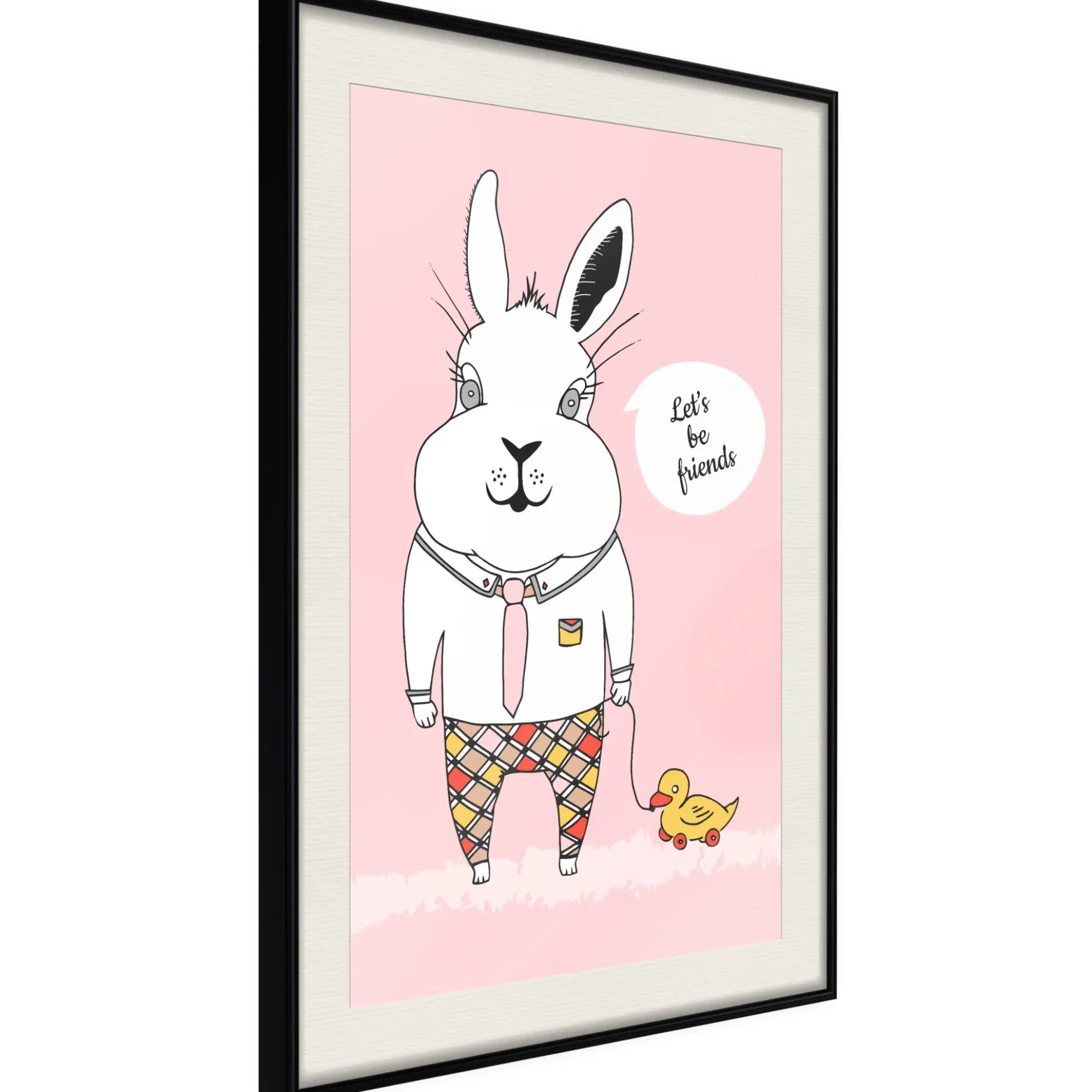 Poster 'Rabbit's Friend'