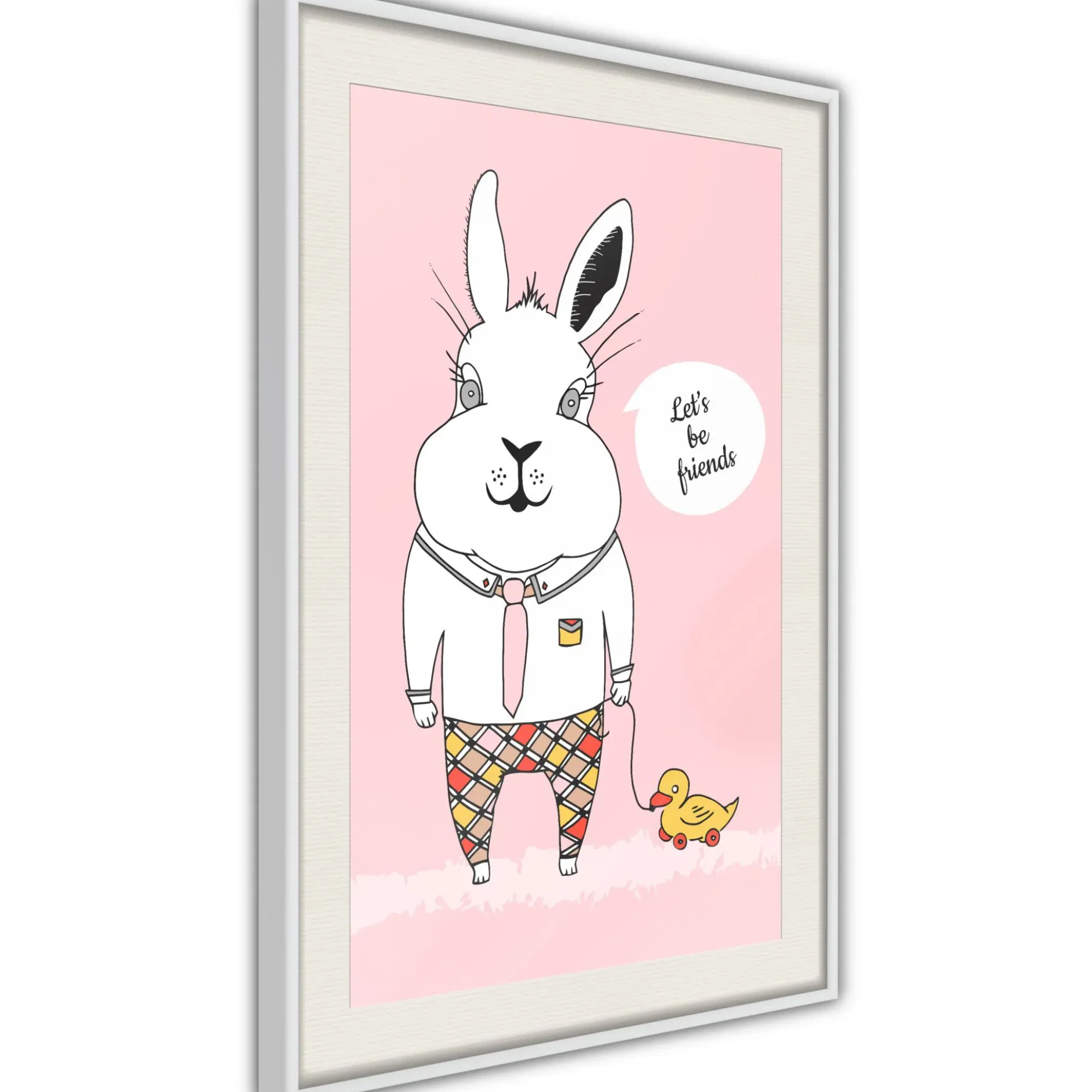 Poster 'Rabbit's Friend'