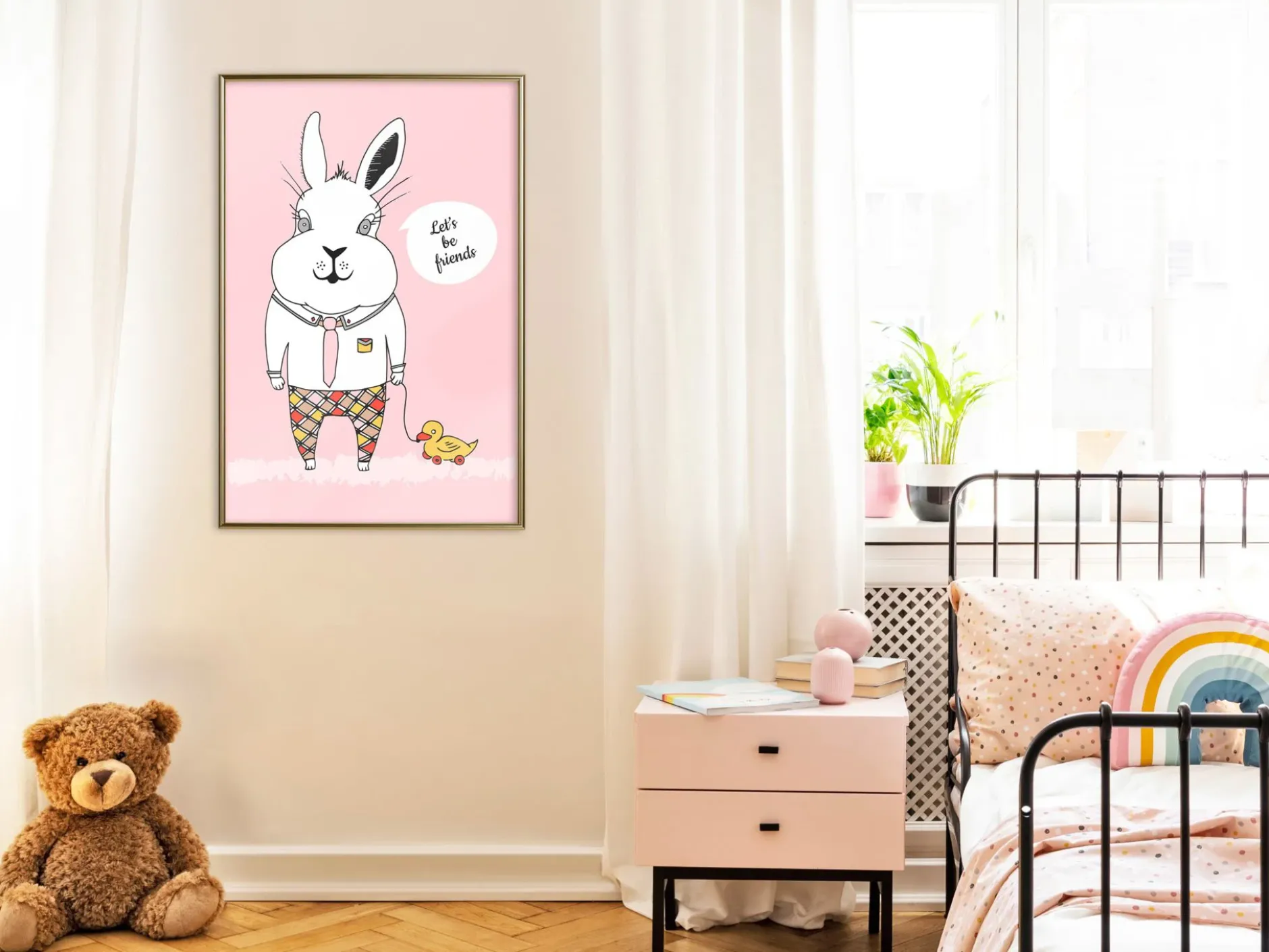 Poster 'Rabbit's Friend'