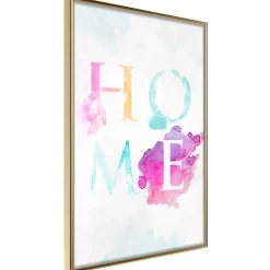 Poster 'Rainbow Home'