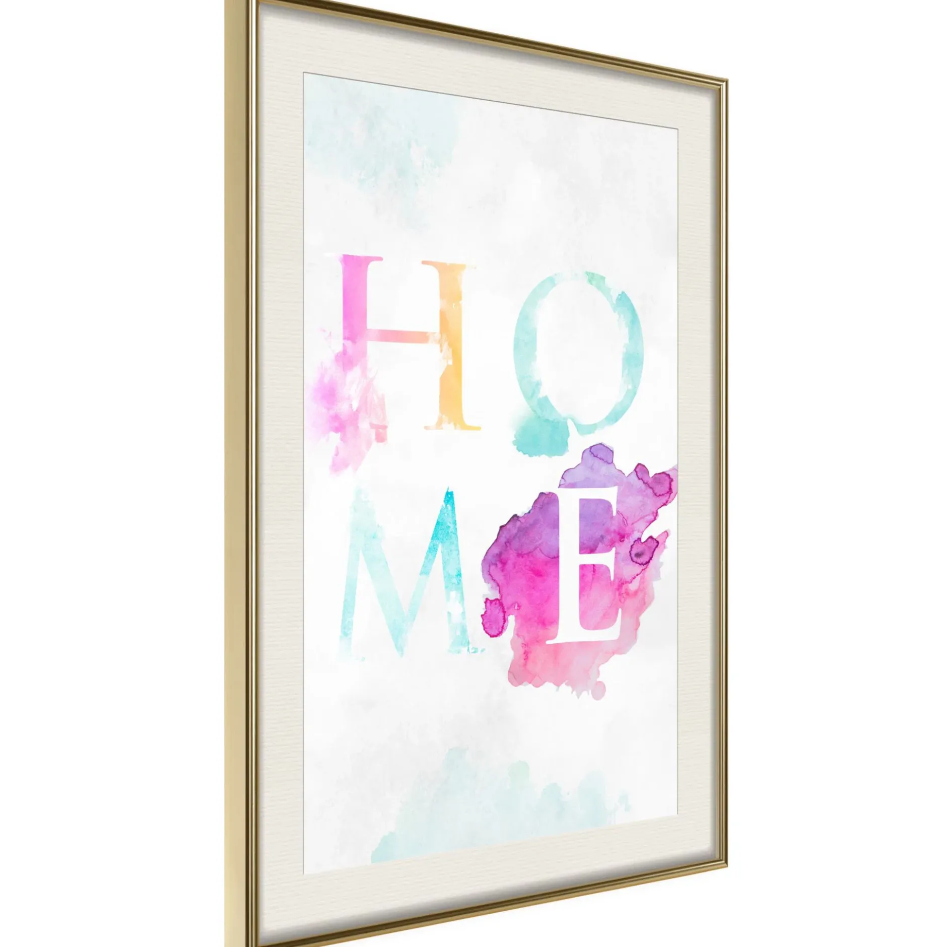 Poster 'Rainbow Home'