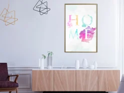 Poster 'Rainbow Home'