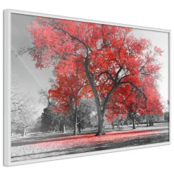 Poster 'Red Tree'
