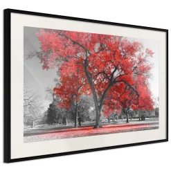 Poster 'Red Tree'