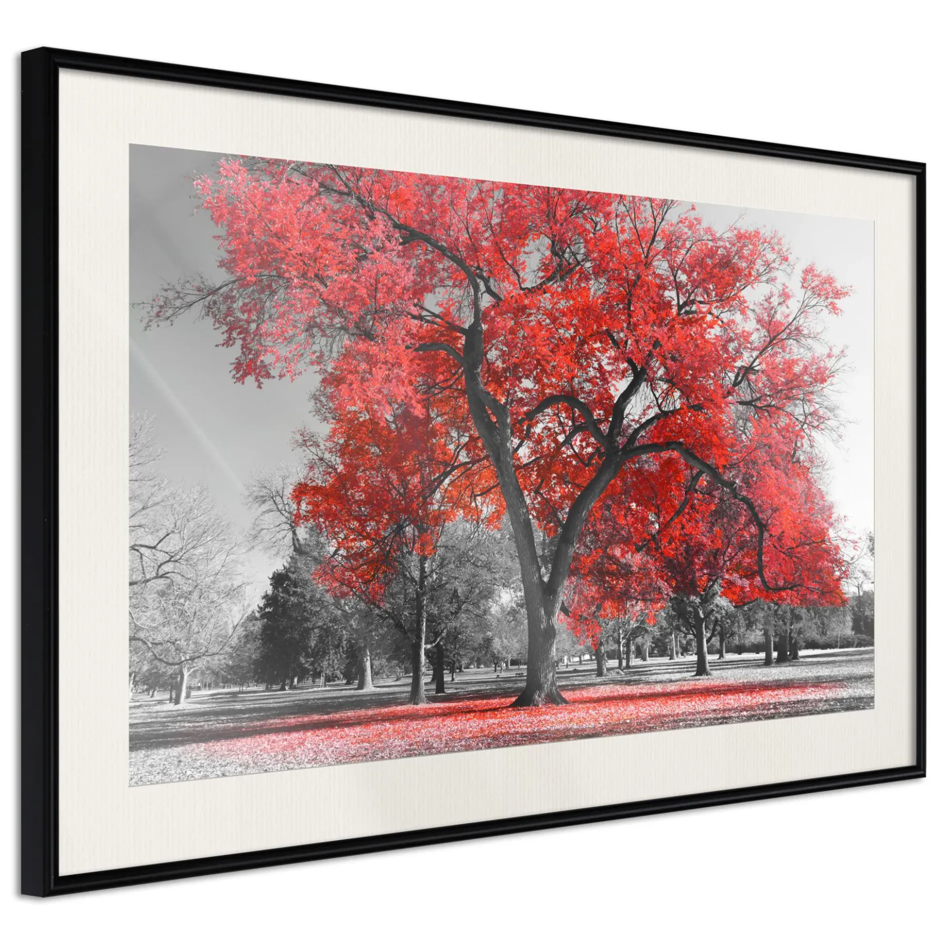 Poster 'Red Tree'