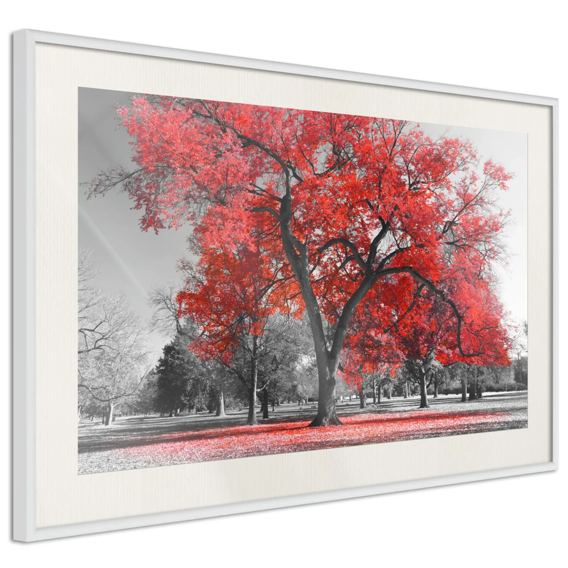 Poster 'Red Tree'