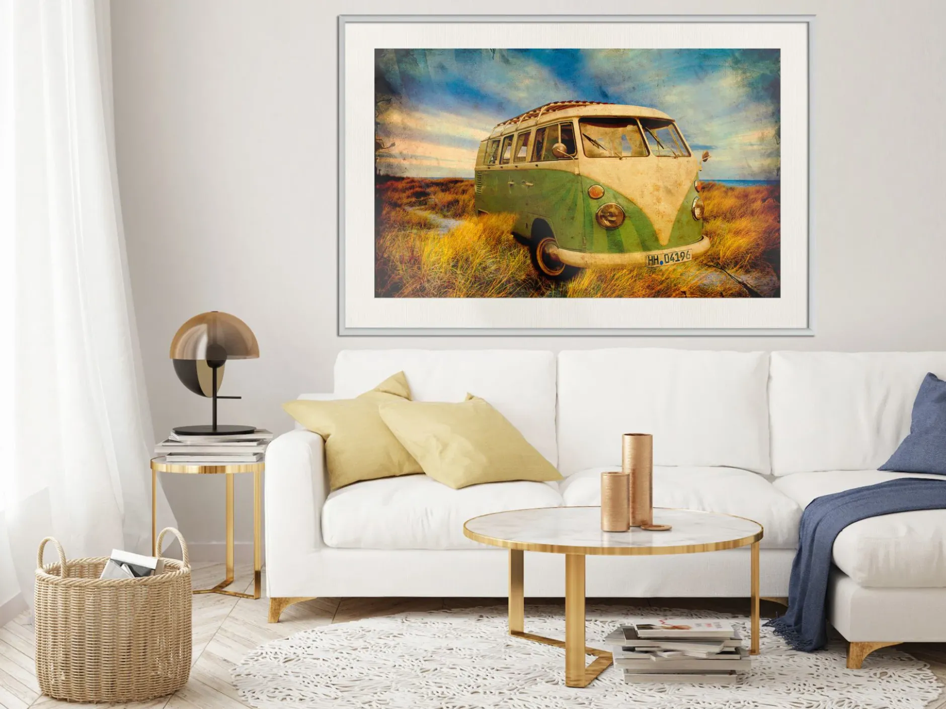 Poster 'Retro Bus'