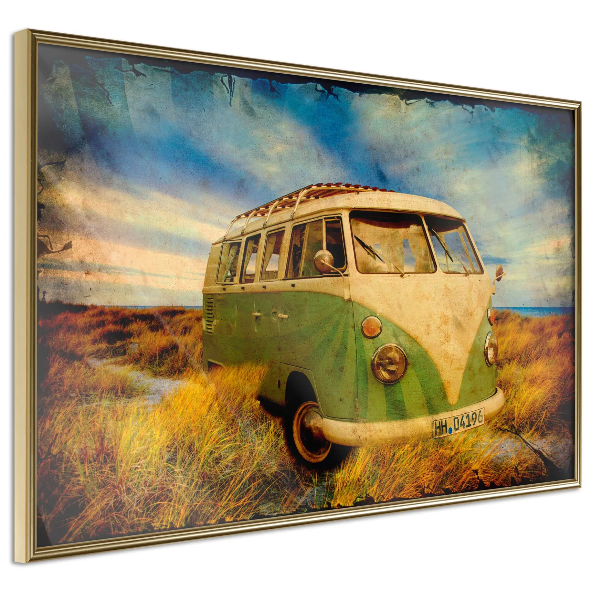 Poster 'Retro Bus'