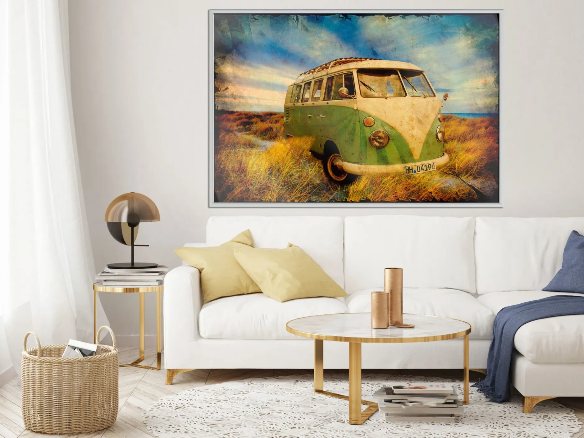 Poster 'Retro Bus'