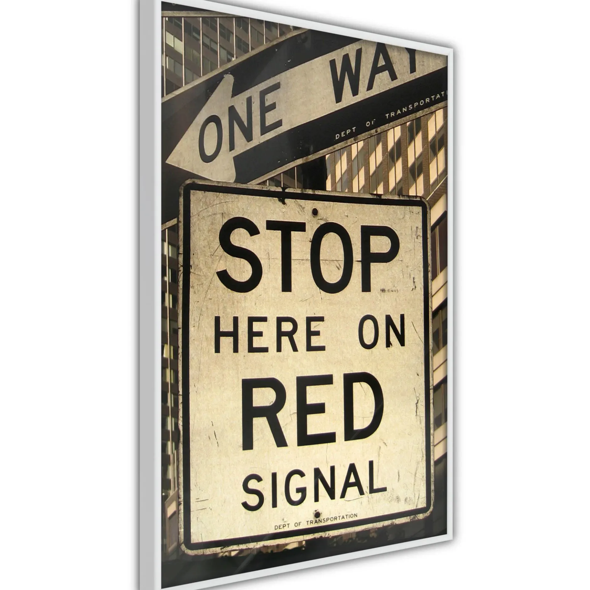 Poster 'Road Signs'