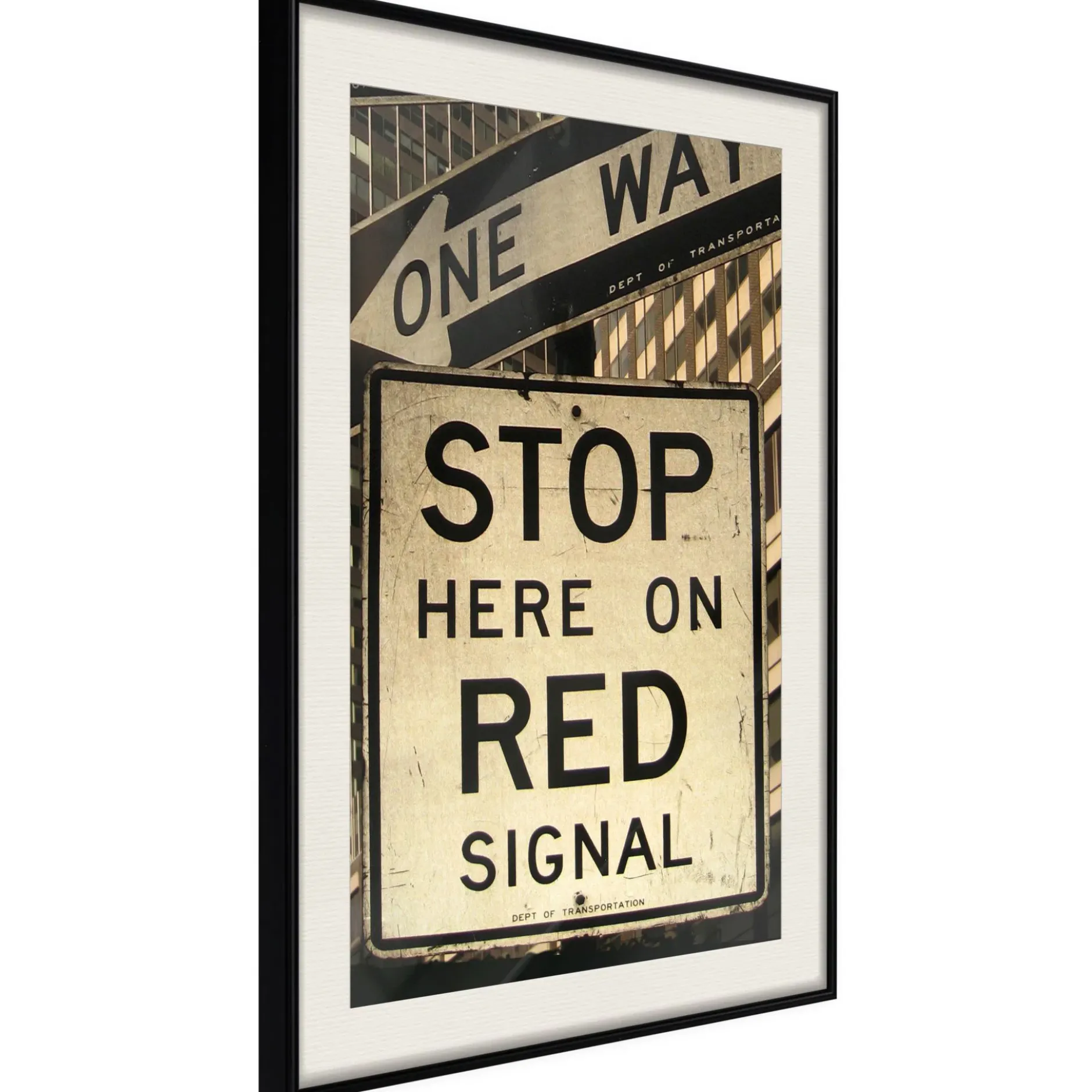 Poster 'Road Signs'