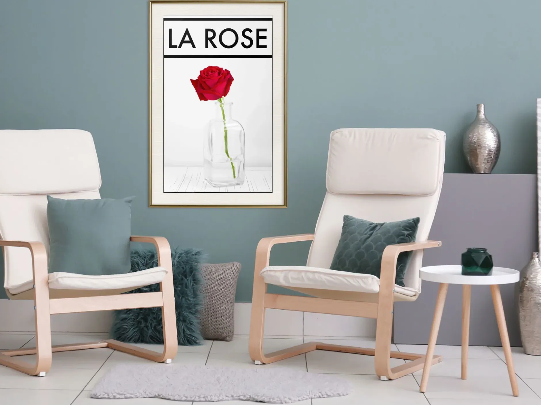 Poster 'Rosae in the Vase'