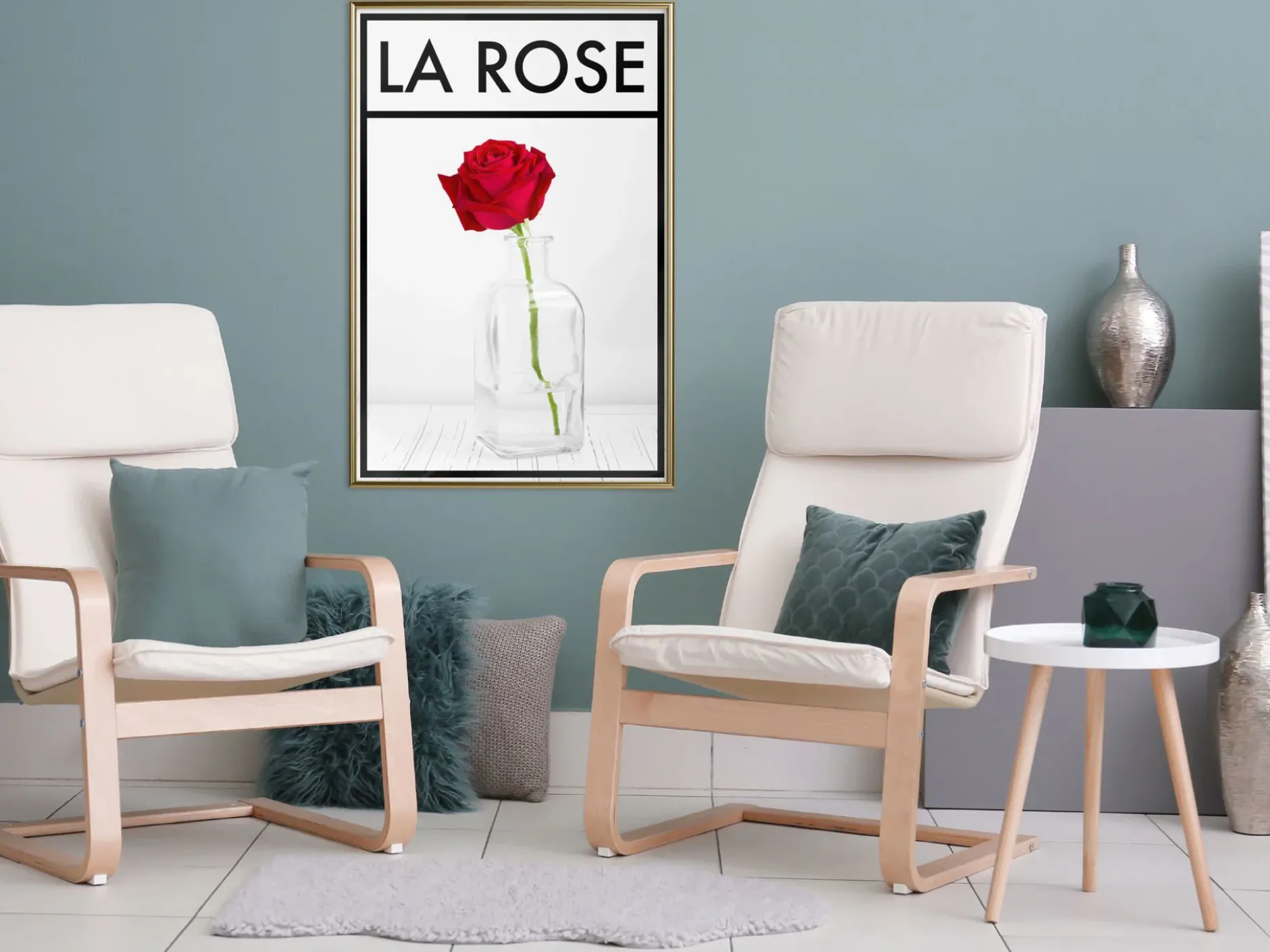 Poster 'Rosae in the Vase'
