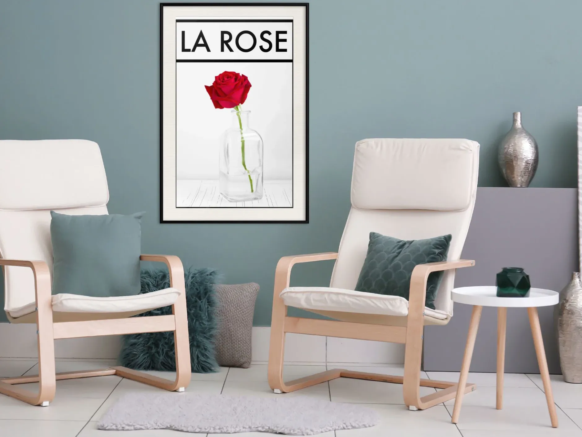 Poster 'Rosae in the Vase'