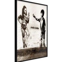 Poster 'Rude Kids'