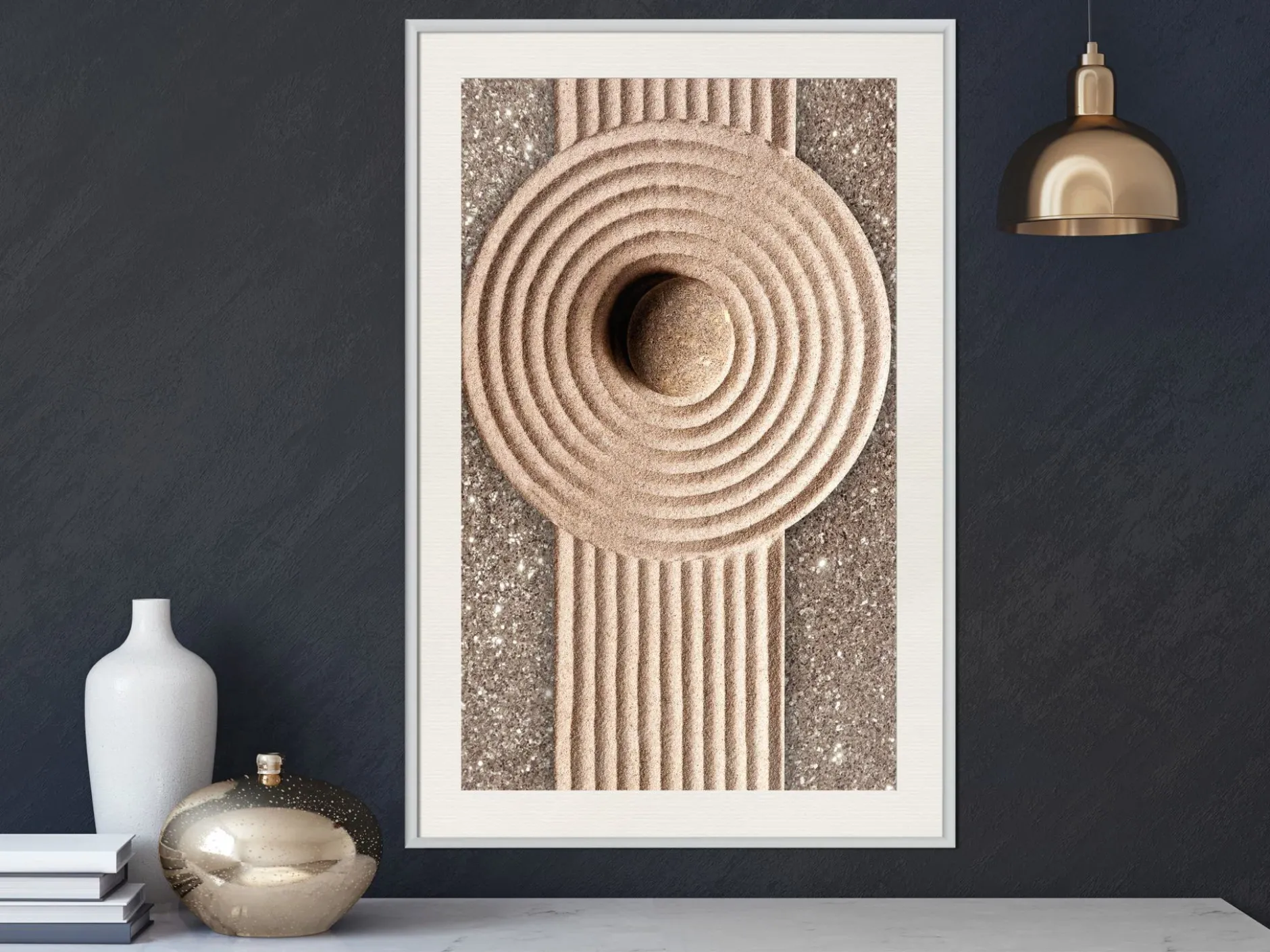 Poster 'Sandy Roundabout'