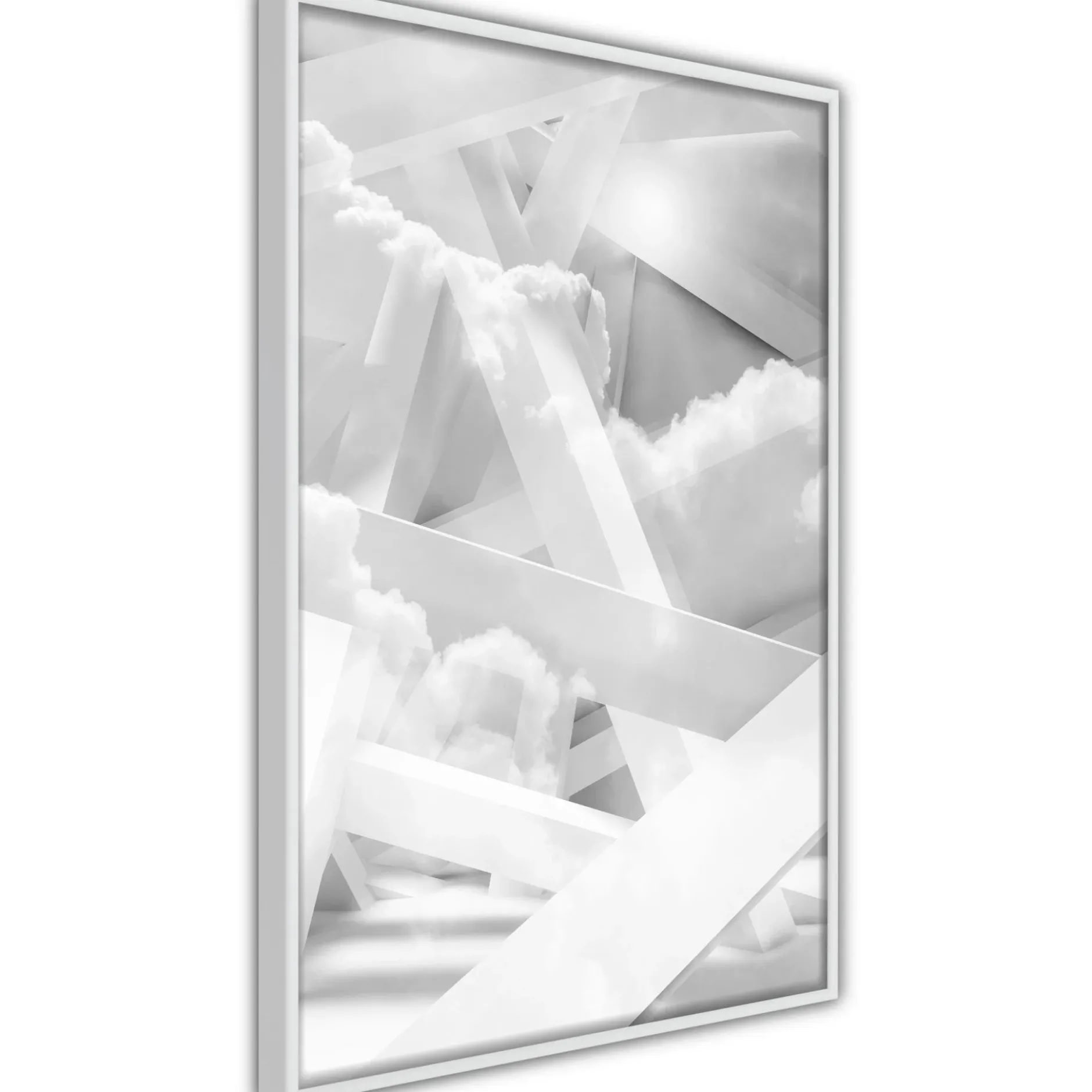 Poster 'Scaffold in the Clouds'