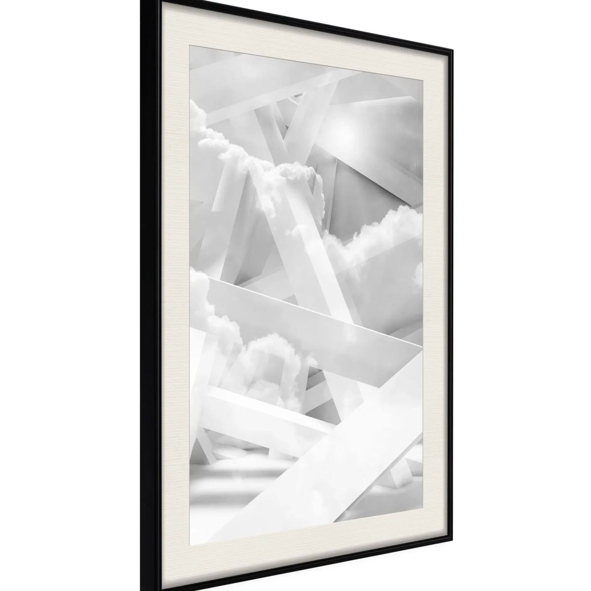 Poster 'Scaffold in the Clouds'