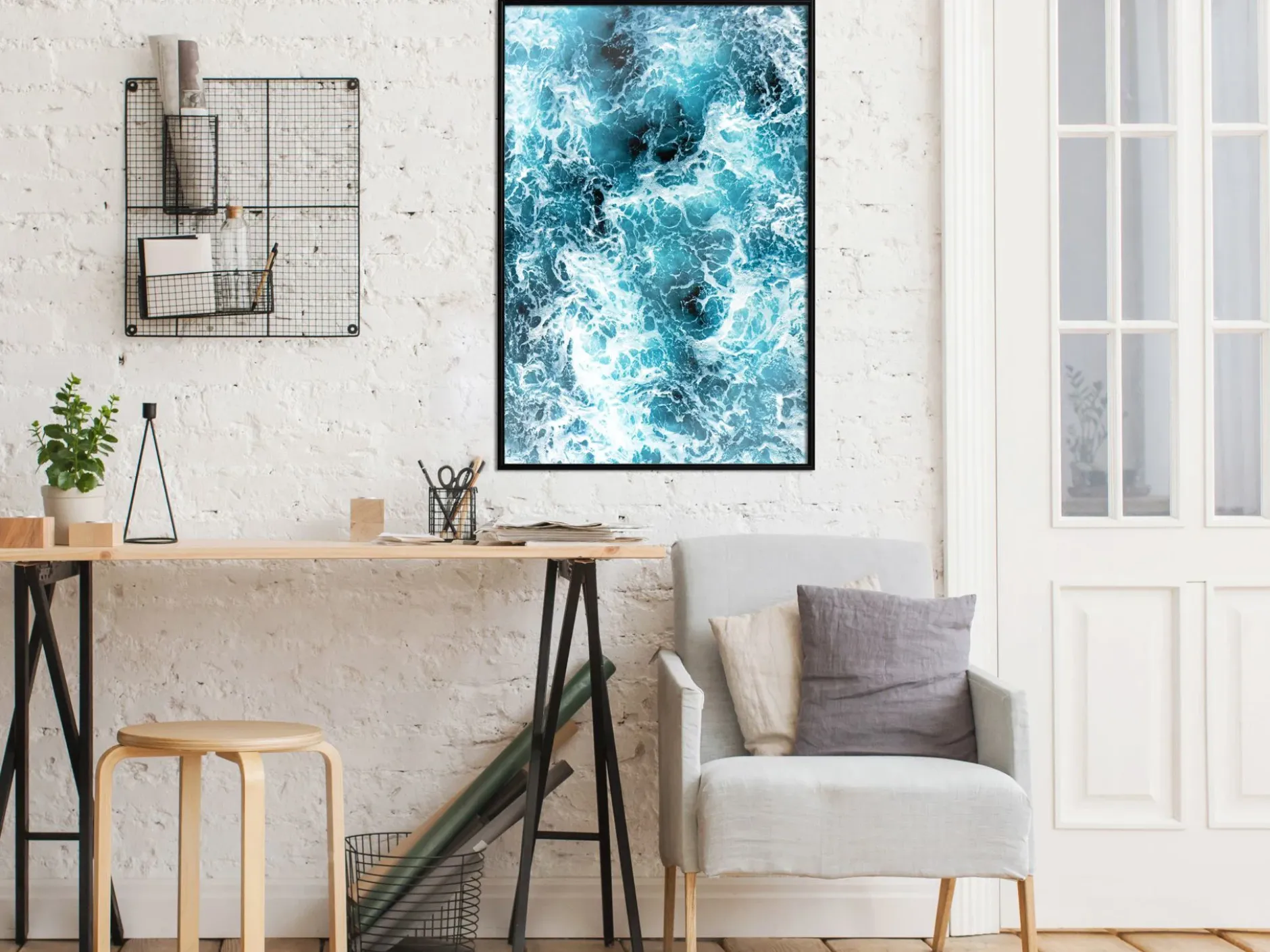 Poster 'Sea Foam'