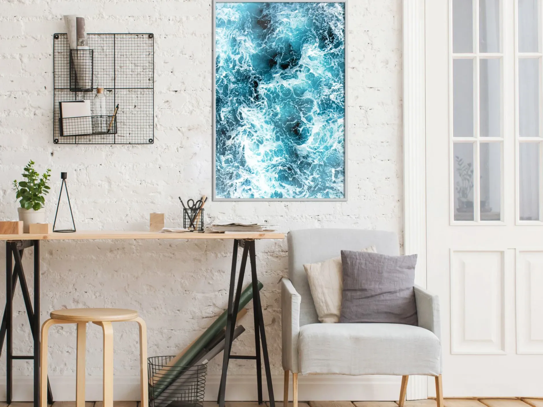 Poster 'Sea Foam'
