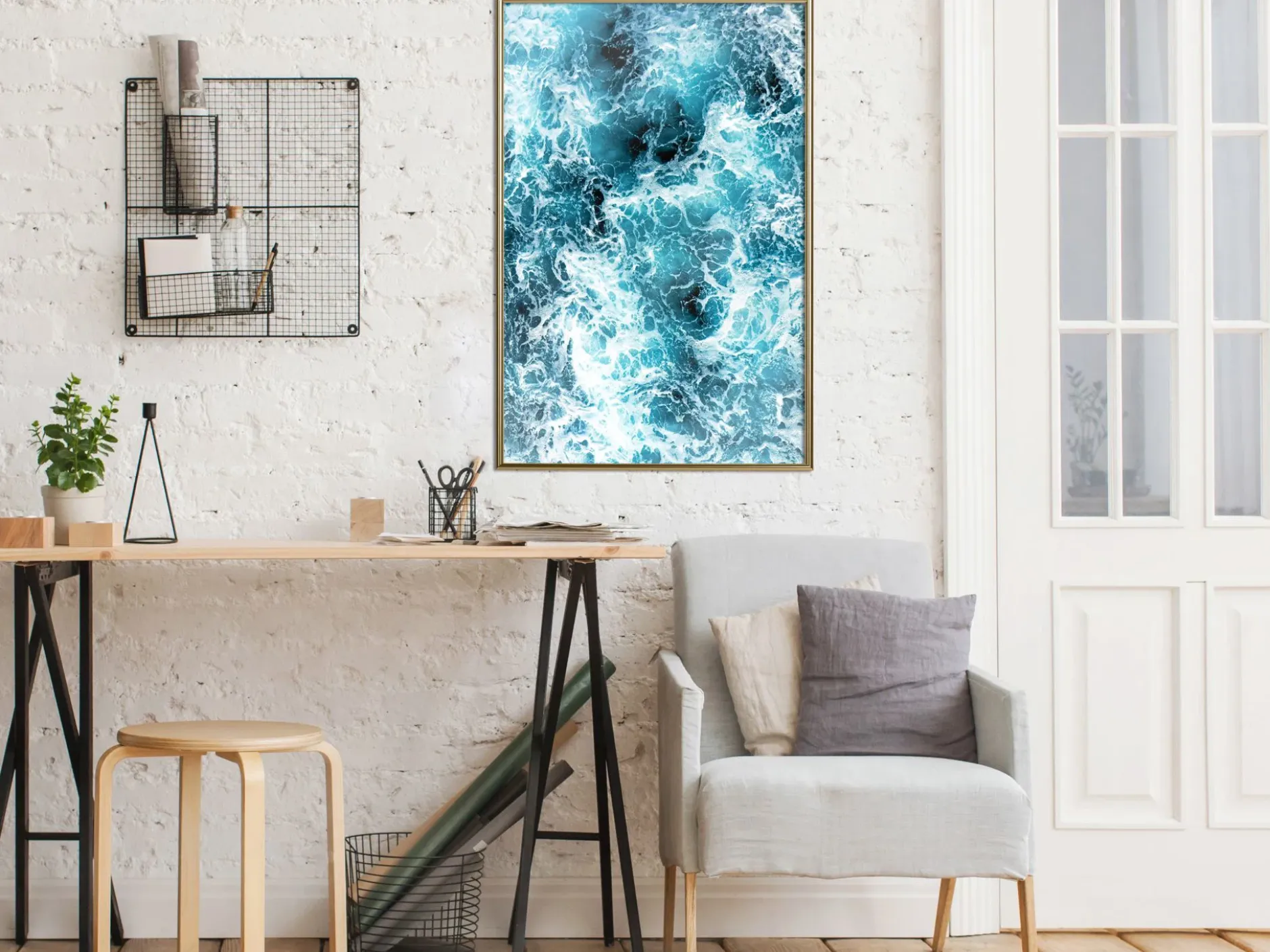 Poster 'Sea Foam'