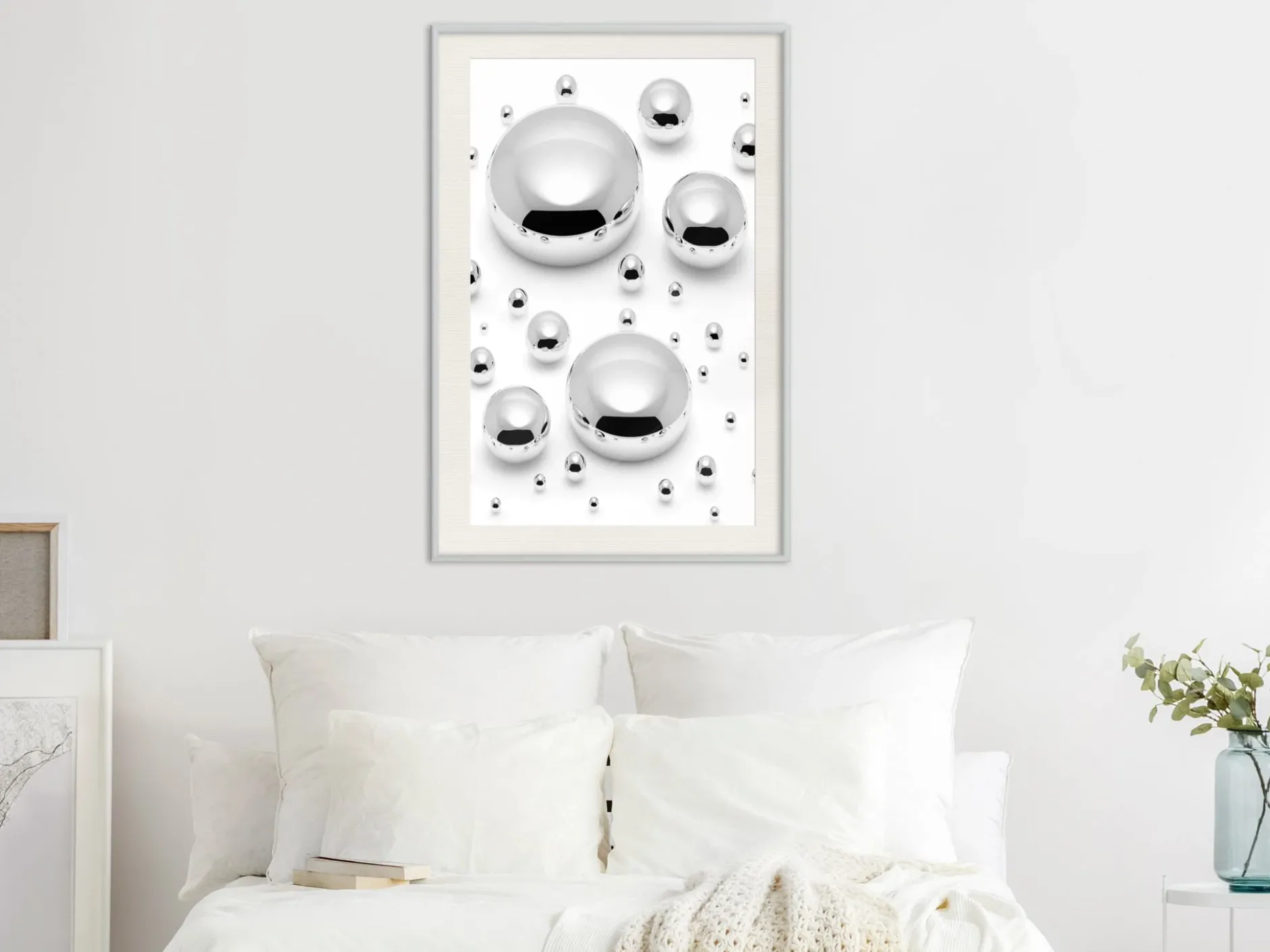 Poster 'Silver Drops'