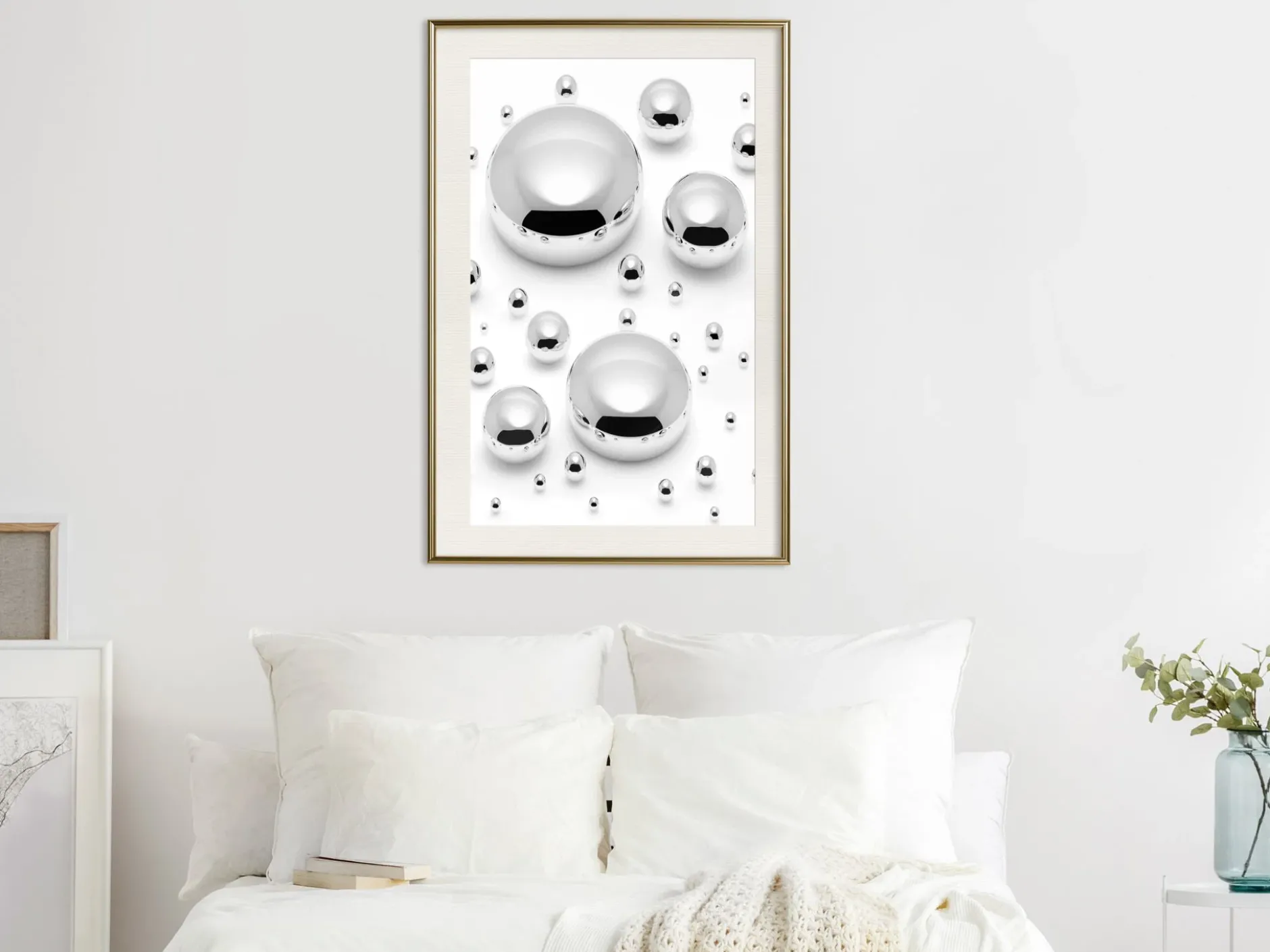 Poster 'Silver Drops'